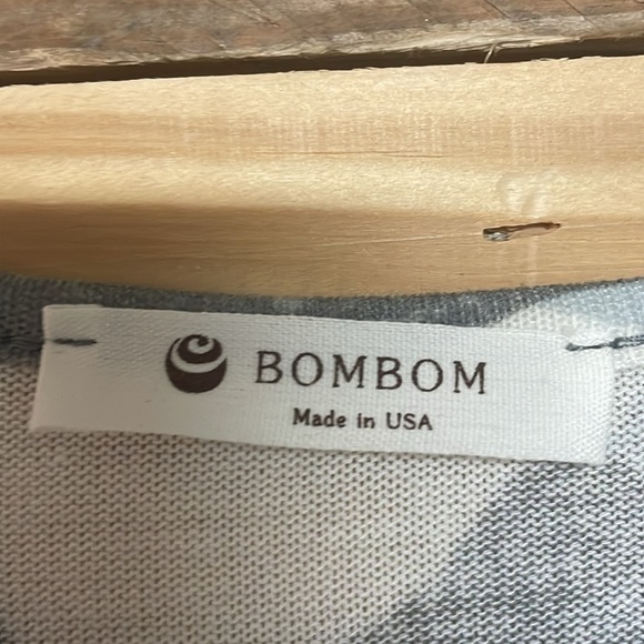 Bombom size XL Gray Camo Print Short Sleeve Baby Doll Midi Lightweight Dress - Picture 2 of 7